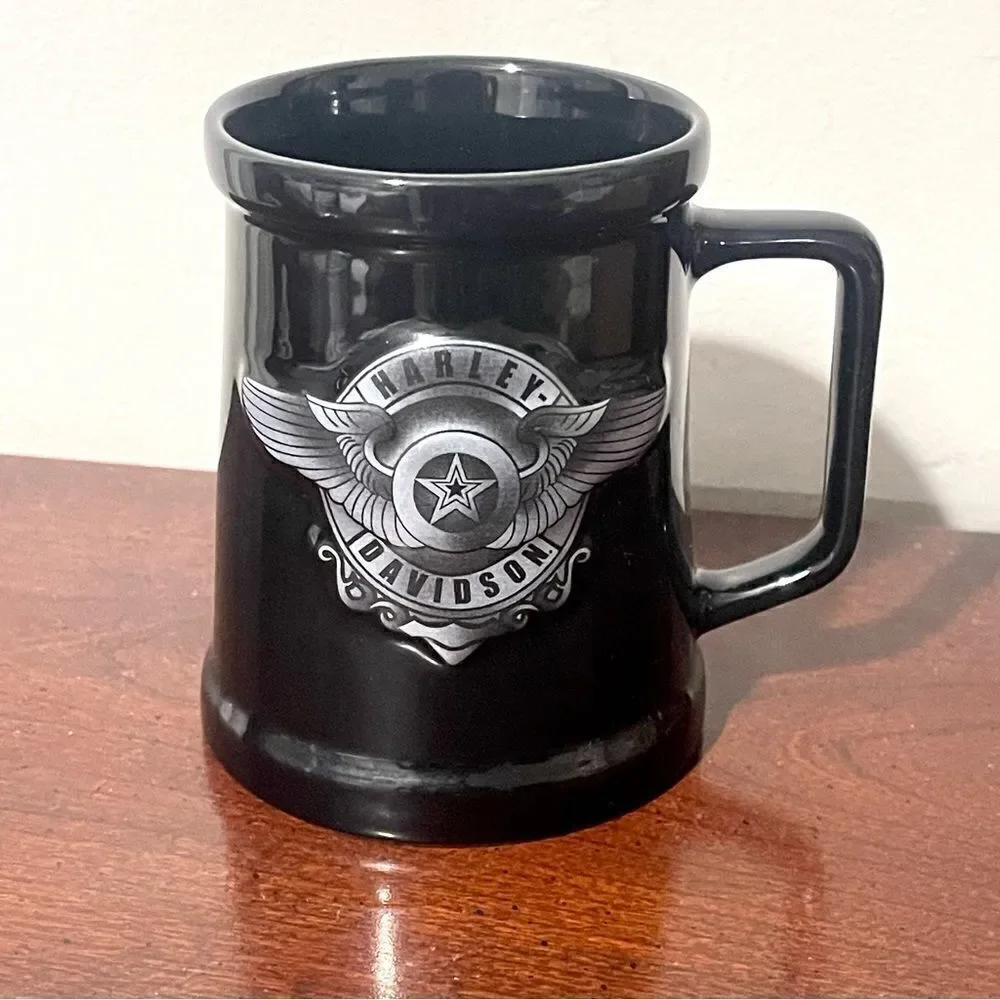 Harley Davidson Lone Star Sculpted Coffee Mug Wings‎ HD-2006 NEW Halloween